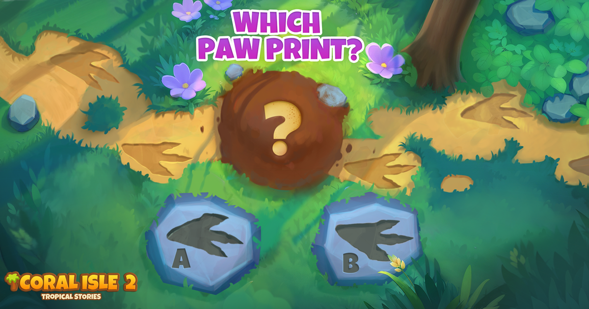 Qual impressão de pata?