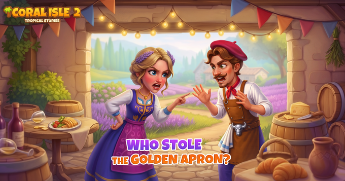 Coral Isle 2: Hisroires tropicales - Qui a volé Tablier d’or?