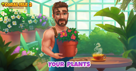 Coral Isle 2: Historias tropicales - Tus plantas