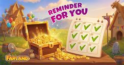Farland: Farm Village - Täglicher Login-Bonus!