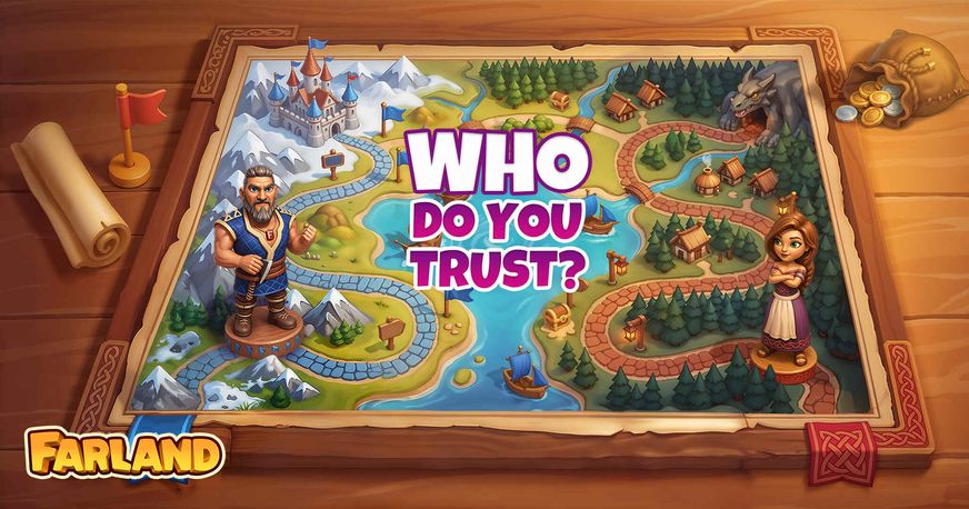 Farland: Farm Village - Helga ou Halvard?