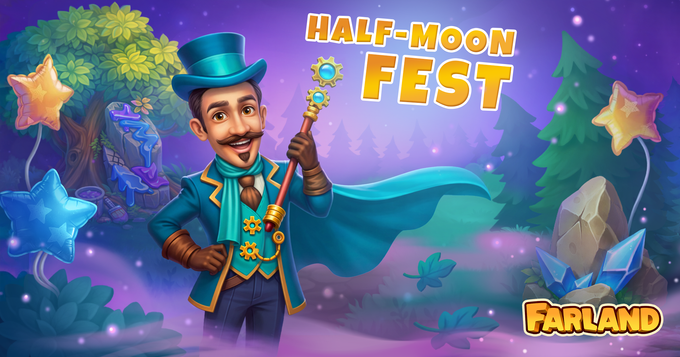 Farland: Farm Village - A Nova Feira da Meia-Lua Começou!