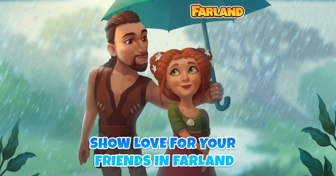 Farland: Farm Village - Mostre amor aos seus amigos em Farland