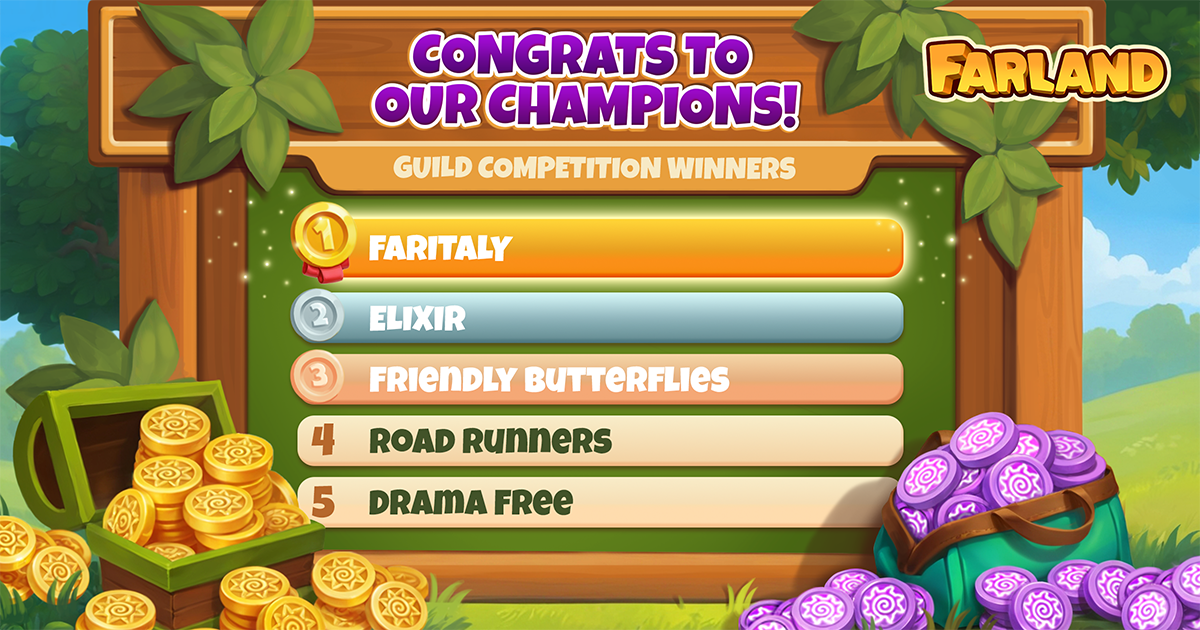 ¡Los ganadores están aquí!