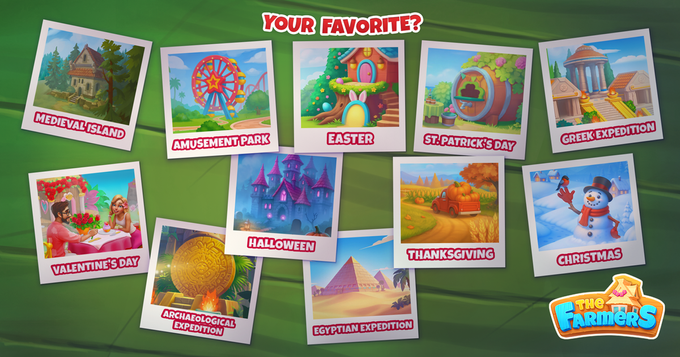 The Farmers: Grace's Island - Evento favorito