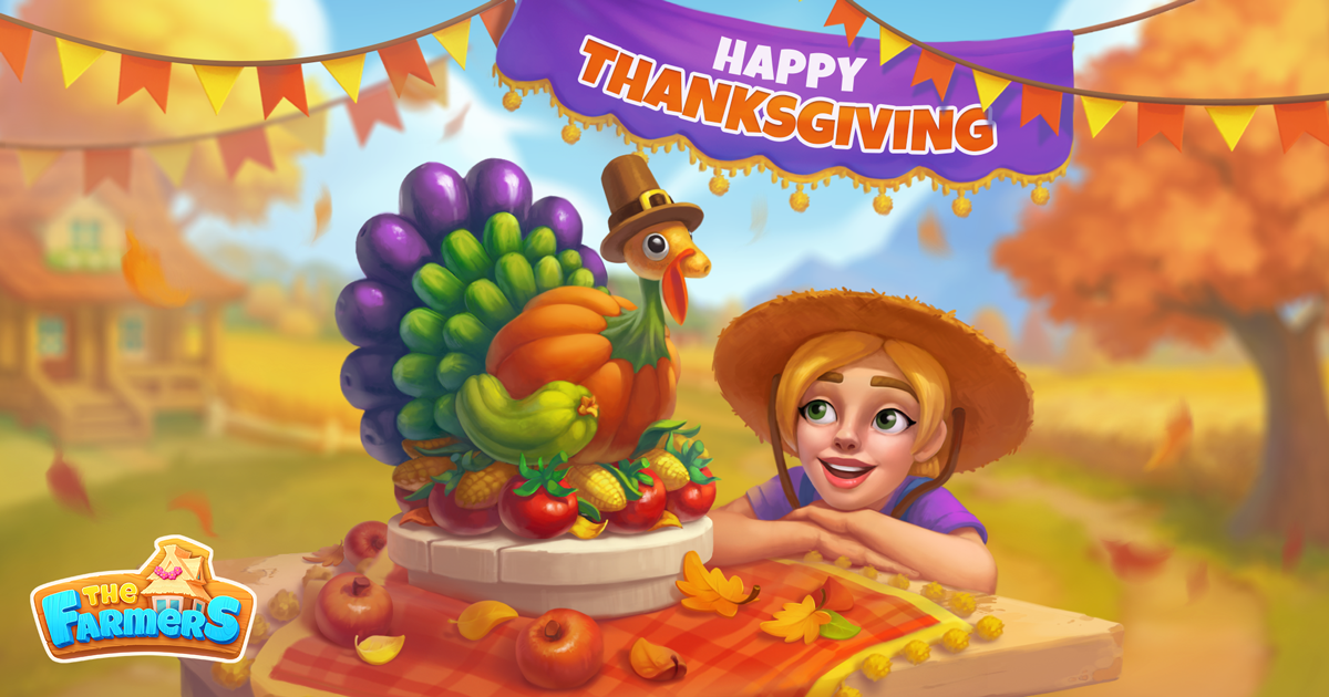 Feliz Dia de Ação de Graças, agricultores! 🧡