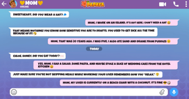 Papaya: Summer Farm - Discuter avec maman