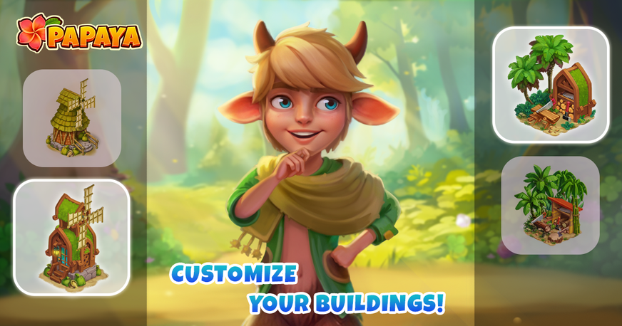 Customize your buildings