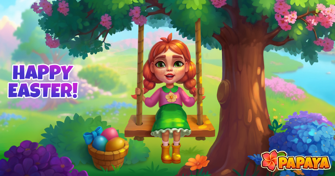 Papaya: Summer Farm - ¡Feliz Pascua!