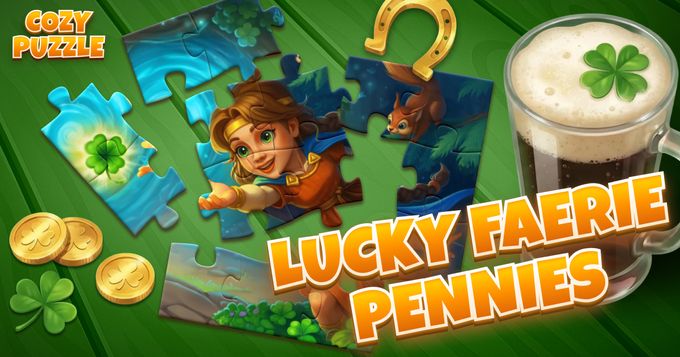 QS Games - 🌈  Monetine Fatate Fortunate in Cozy Puzzle!