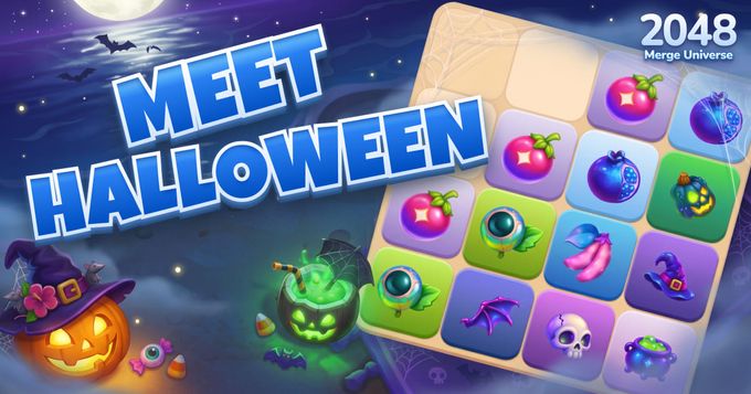 QS Games - Il tema di Halloween torna in 2048: Merge Universe!