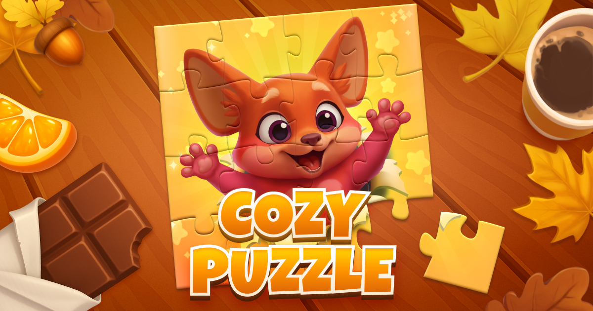 Quando hai bisogno di pace — apri Cozy Puzzle!