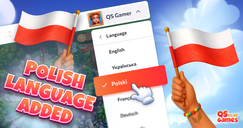QSGames - 🇵🇱 Język polski jest już dostępny na portalu!