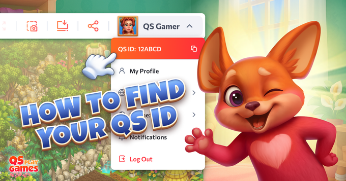 QSGames - Як знайти свій QS ID?