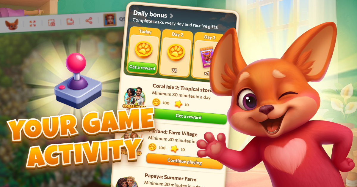 Tu actividad de juego