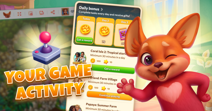 QSGames - Sua atividade no jogo