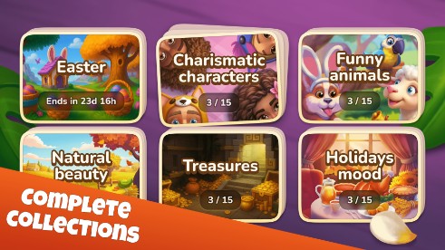 15 Puzzle: Story Tiles - Zbierajcie kolekcje