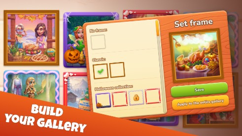 Cozy Puzzle - Zbuduj swoją galerię