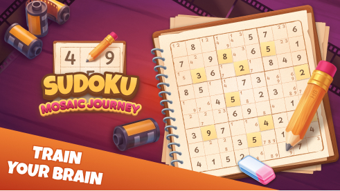 Sudoku Puzzle: Mosaic Journey - Entraînez votre cerveau
